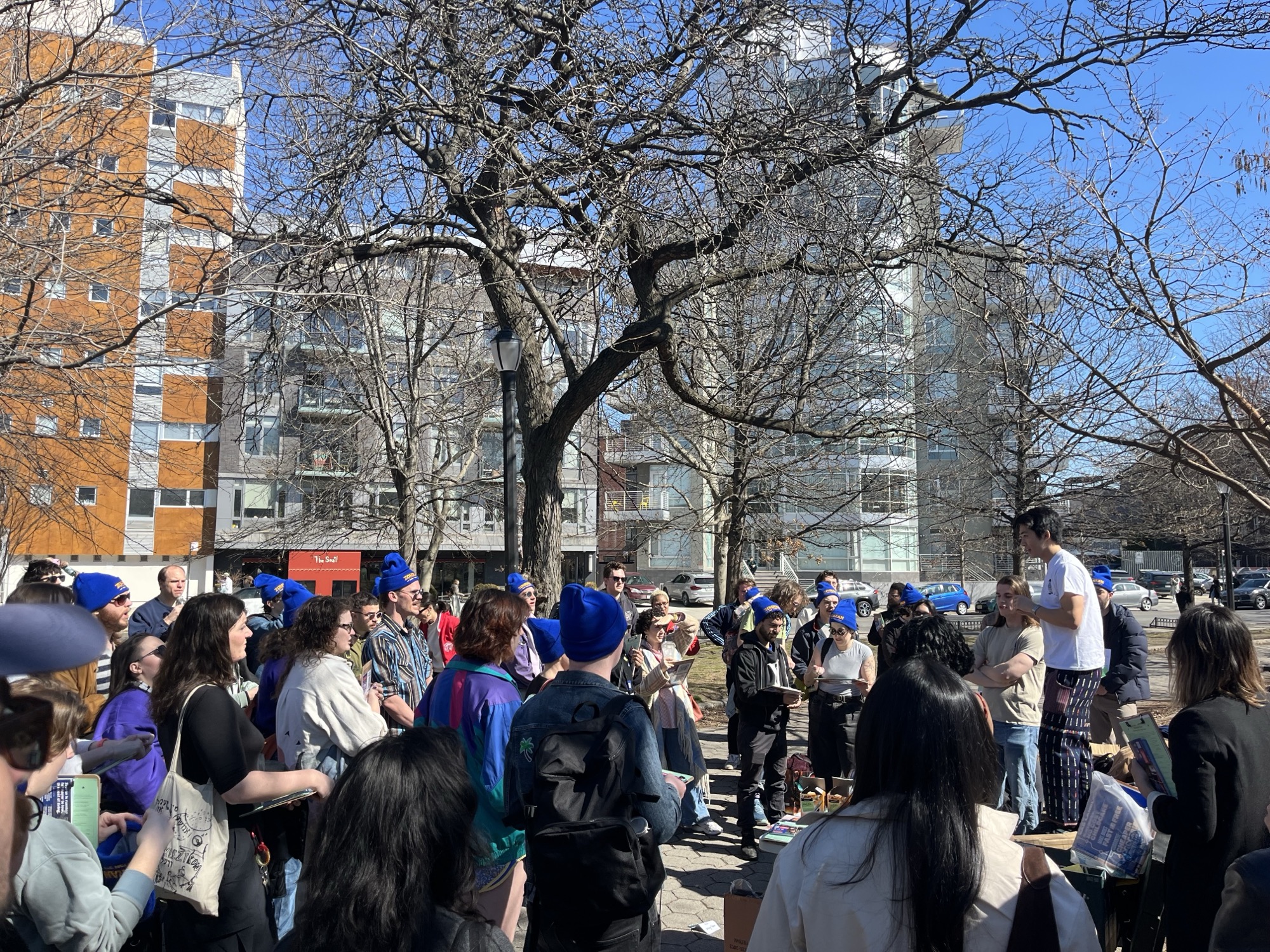 Zohran Mamdani canvass launch, New York City